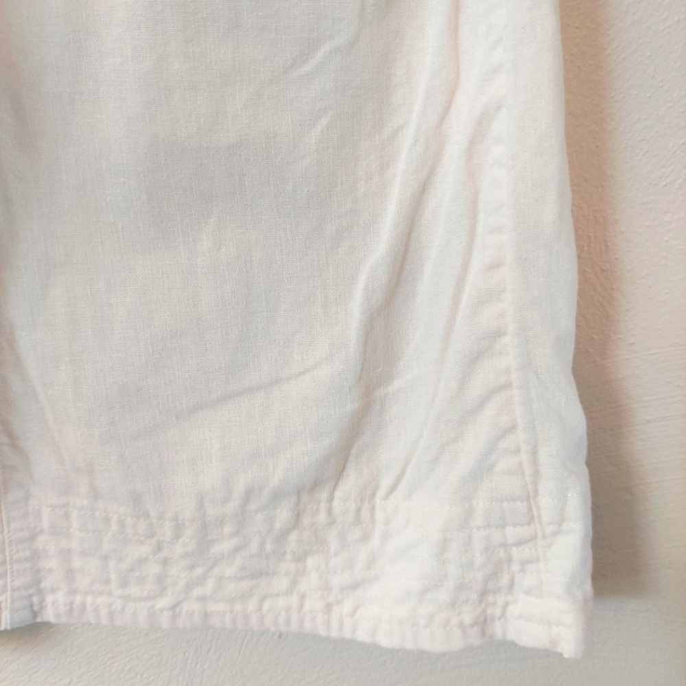 Universal Thread - Medium - White Button Down Skirt and Crop Top 2 Piece Set - Picture 8 of 10